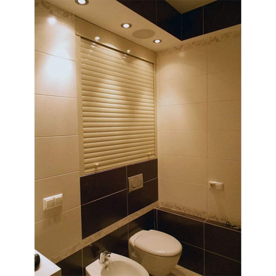 Рольставни в туалет