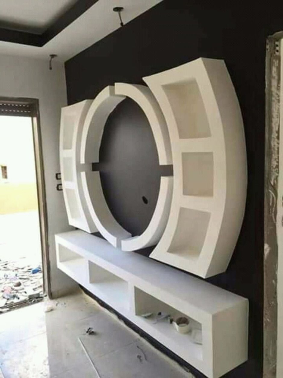 Подставка для телевизора из гипсокартона