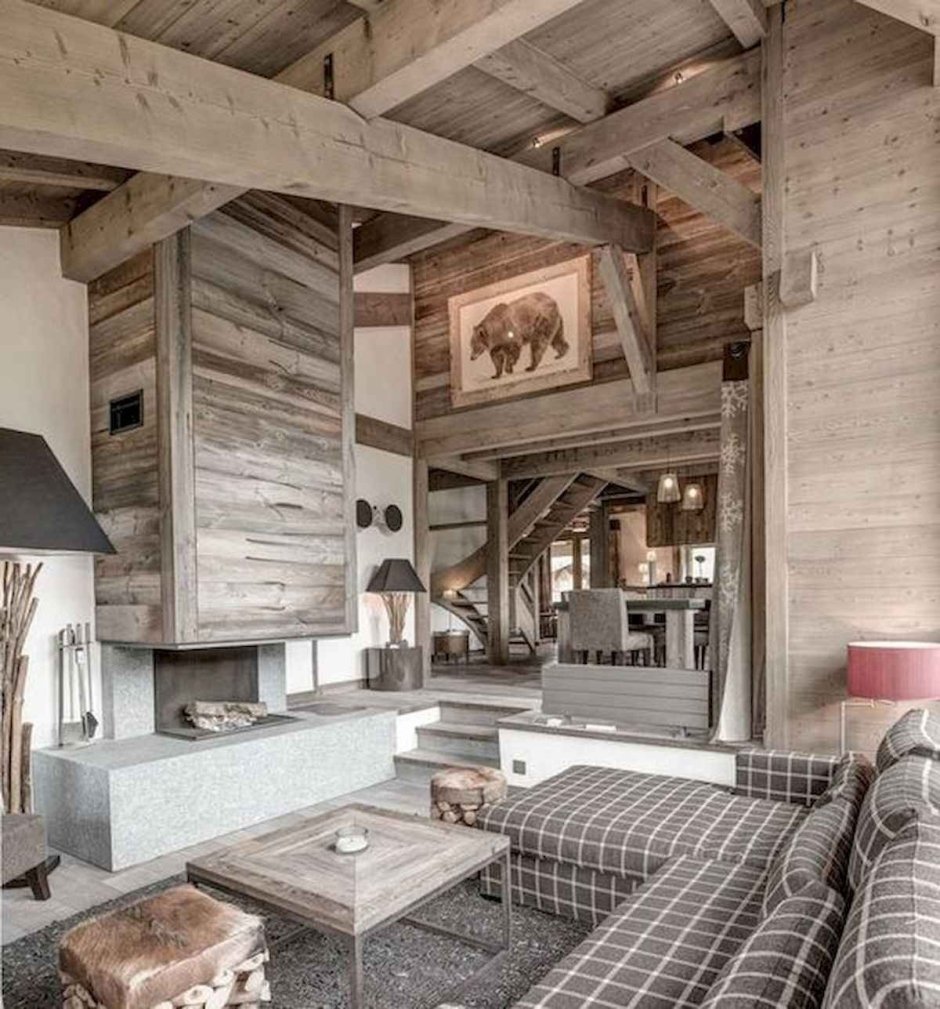 Дом в стиле скандинавского Шале