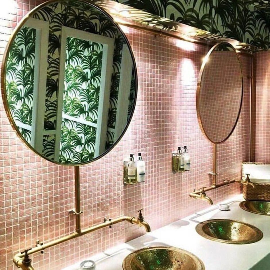 Озеленение ванной комнаты