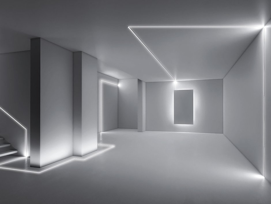 Линейный светильник на стену