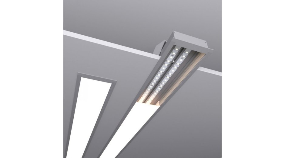 Светодиодный врезной линейный светильник Geniled gl-Linear 120вт 3000мм