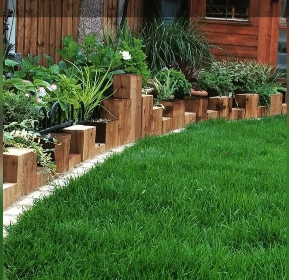 Ограждения для грядок и клумб