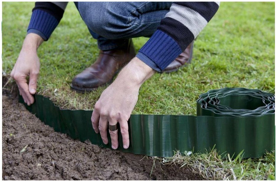 Лента бордюрная гофра б-10/9