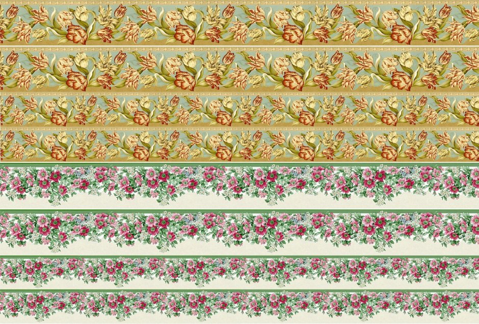 Бордюры для декупажа