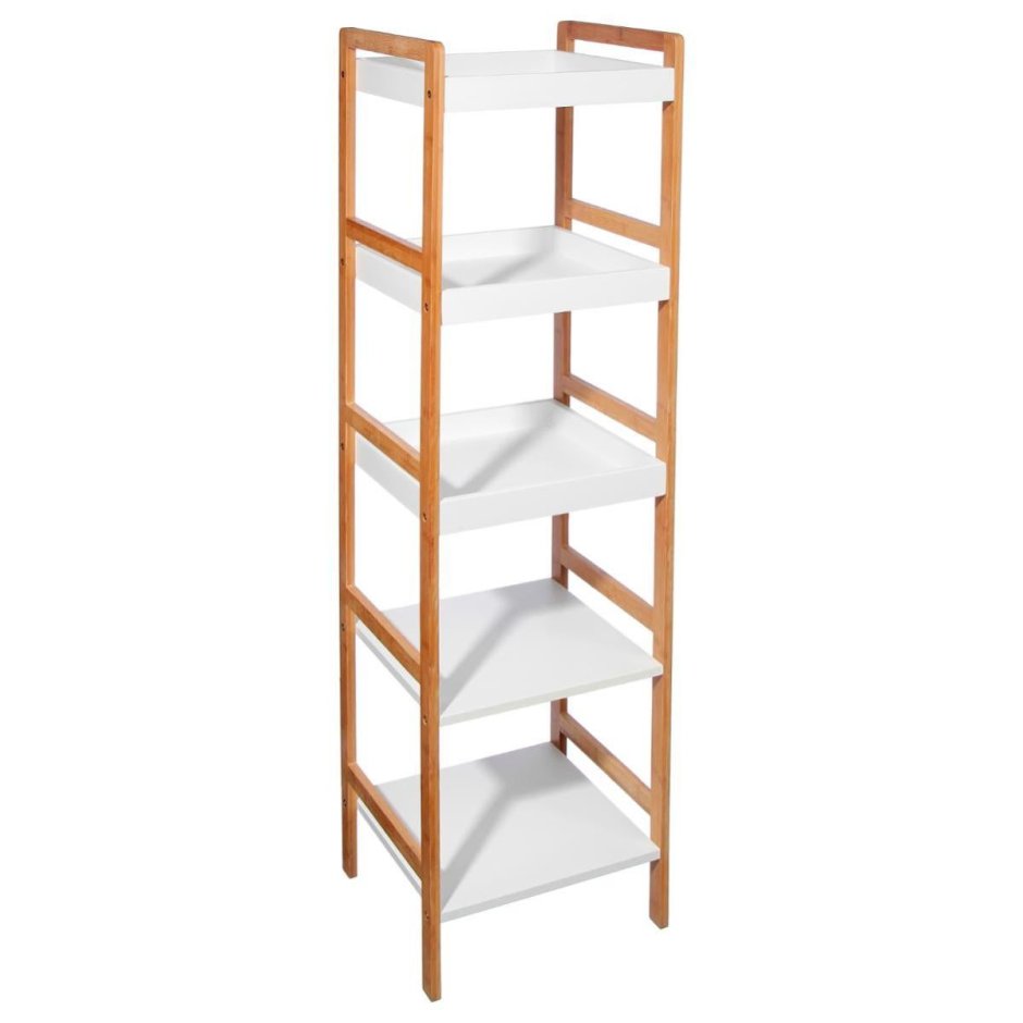 Этажерка для ванной деревянная