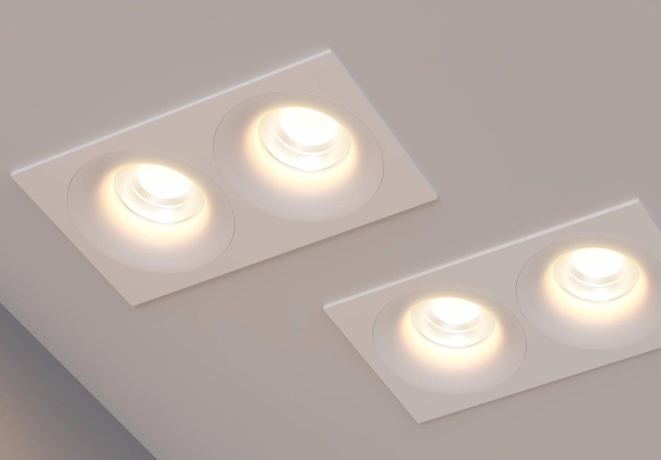 Светильник встраиваемый поворотный под лампу Quest Light Classic LD Black 1290р