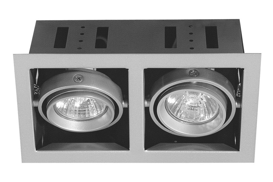 Встраиваемый светильник led Monster tema frame x2 White