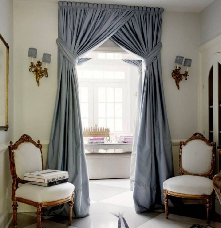 Гардеробная со шторами