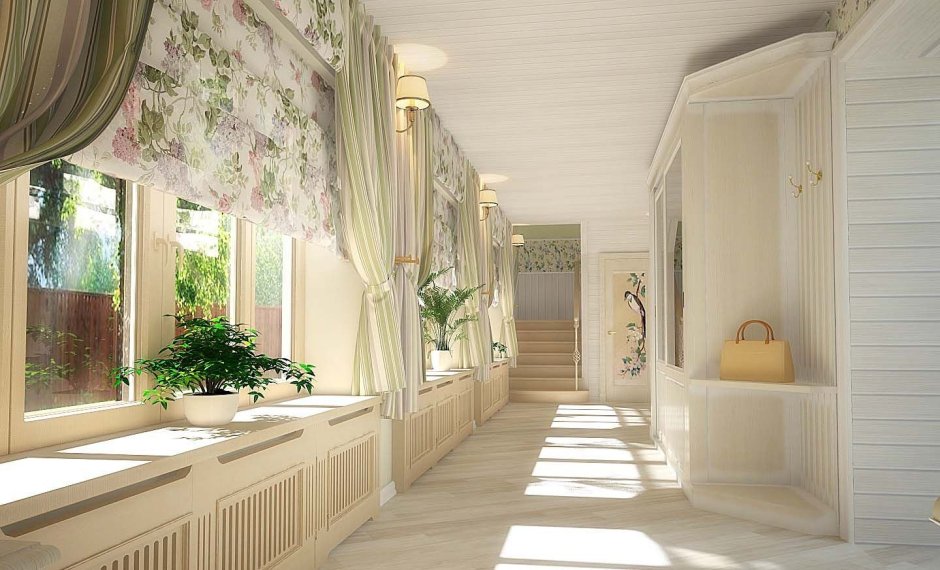 Шторы на узкое окно