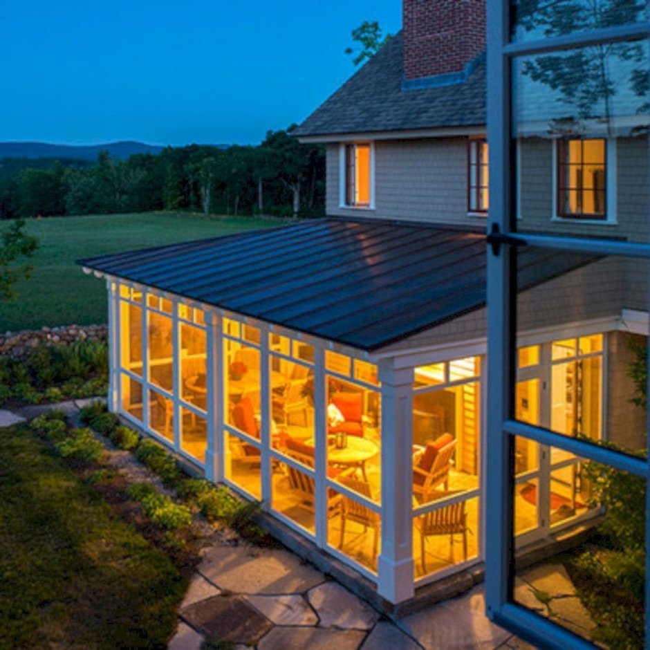 Закрытая веранда