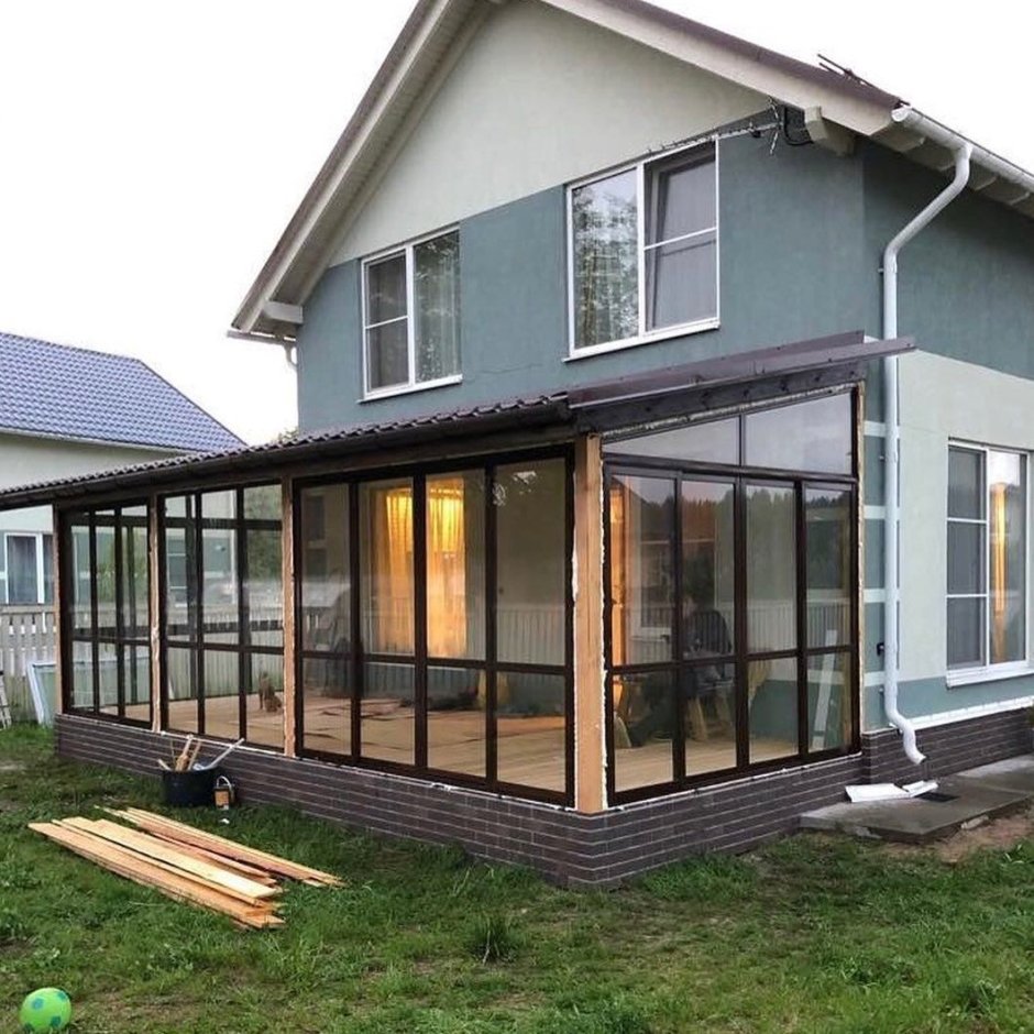 Застекленная веранда