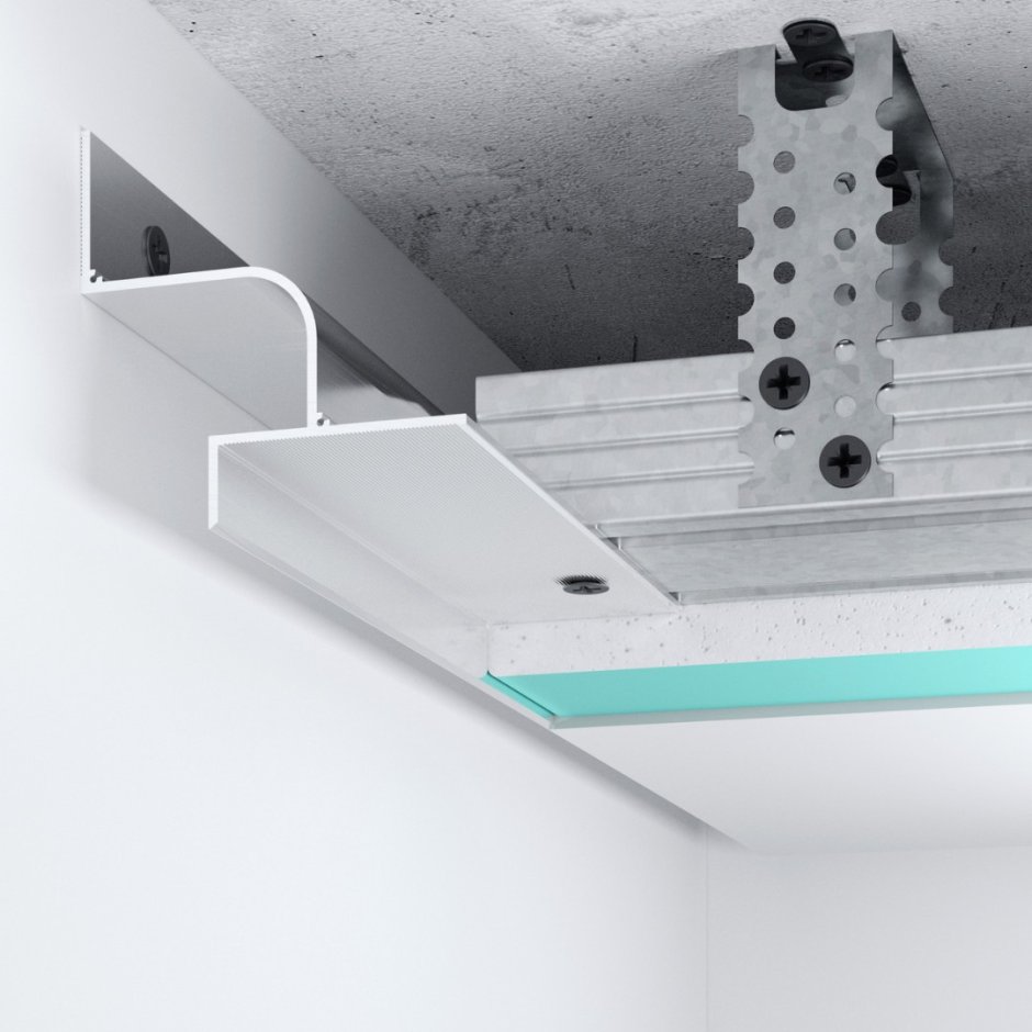 Профиль теневого шва 12мм