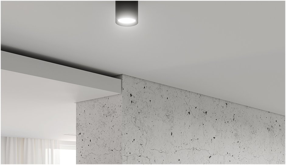 Линейный светильник накладной CENTRSVET profline c20 New WD, лента 20вт