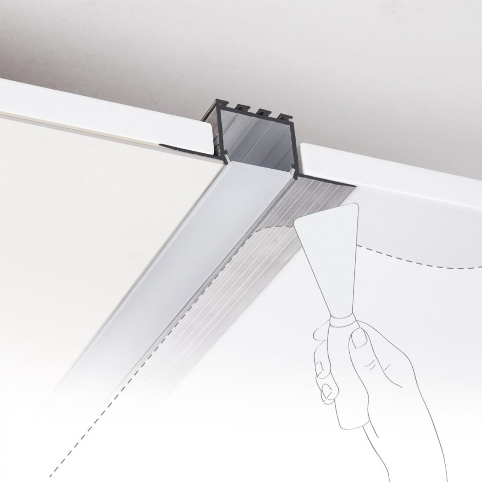 Теневой зазор на стене