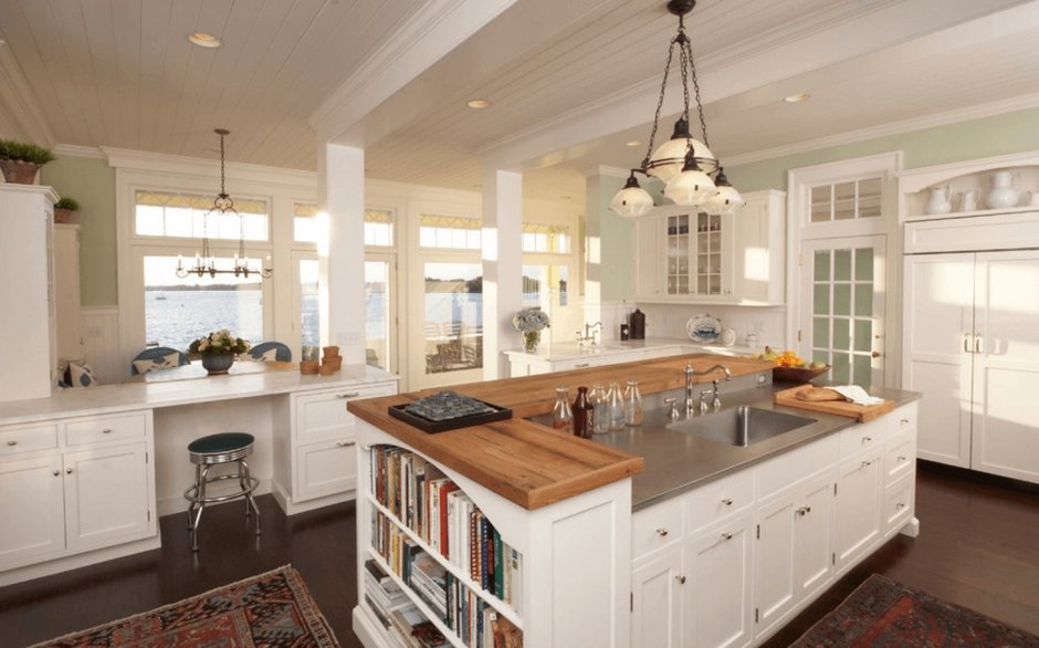 Кухонный гарнитур с островом