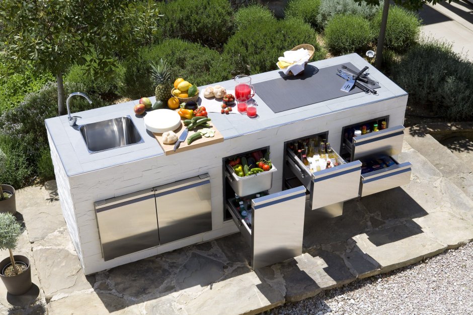 Островная планировка кухни