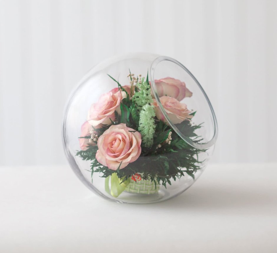 Fiora цветы в стекле