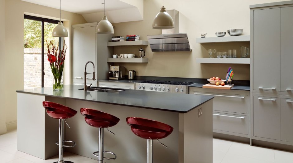 Кухня с островом