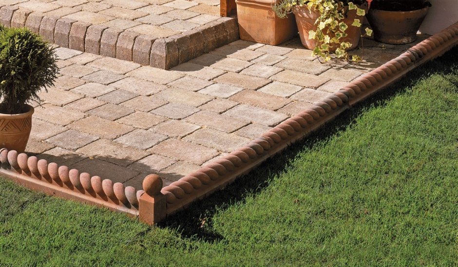 Поребрики для садовых дорожек