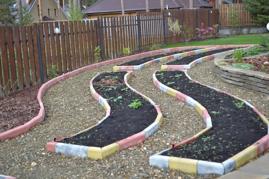 Бордюры для дорожек