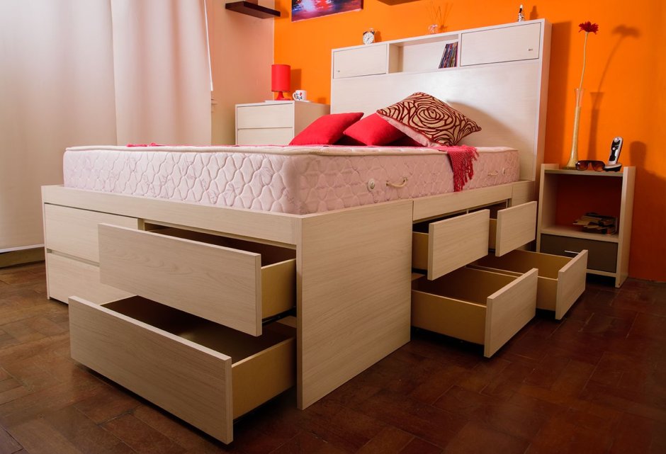 Кровать комод двуспальная