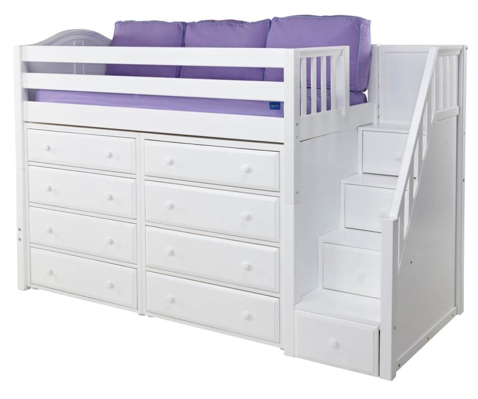 Детская кровать с комодом