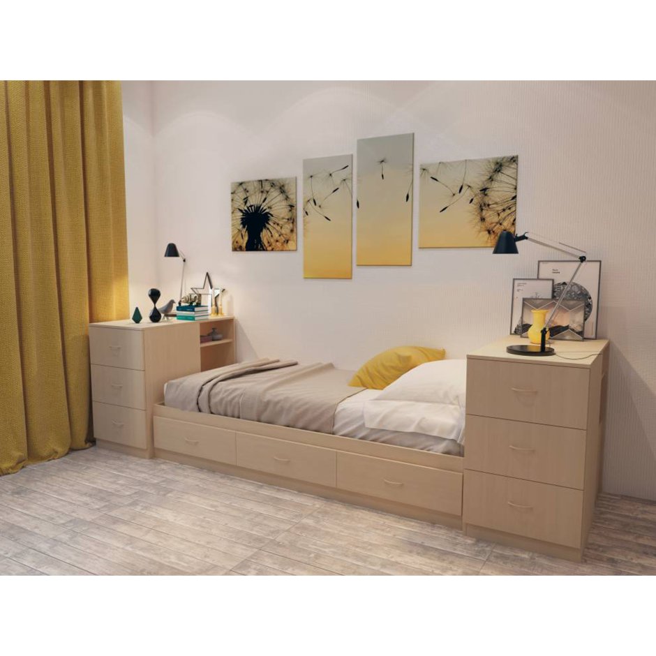 Кровать трансформер односпальная 1200х2000