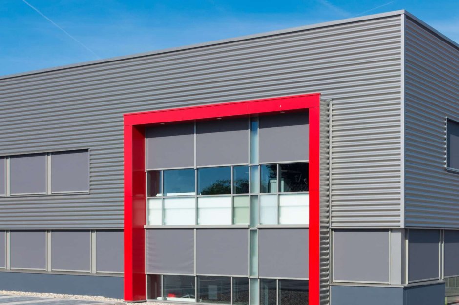 Фасад из профлиста