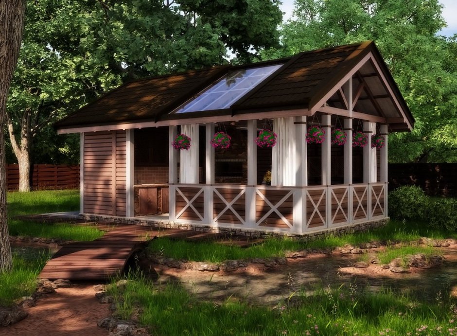 Домик садовый (2.3х4 м)