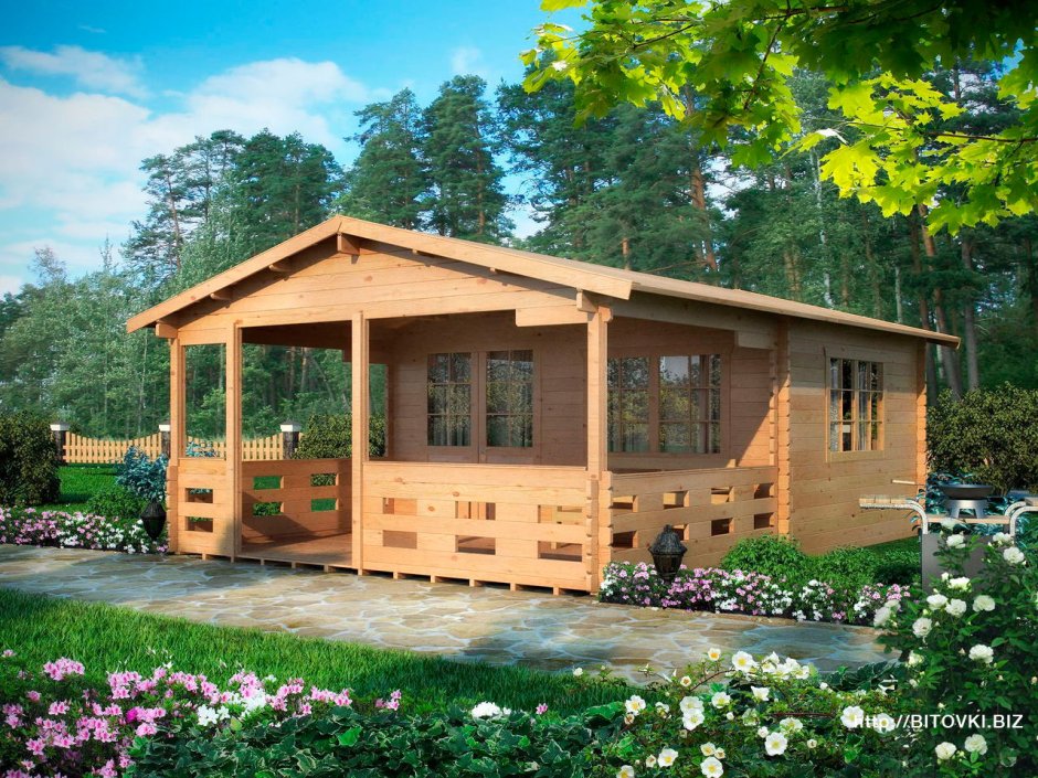 Беседка 3на5 односкатная