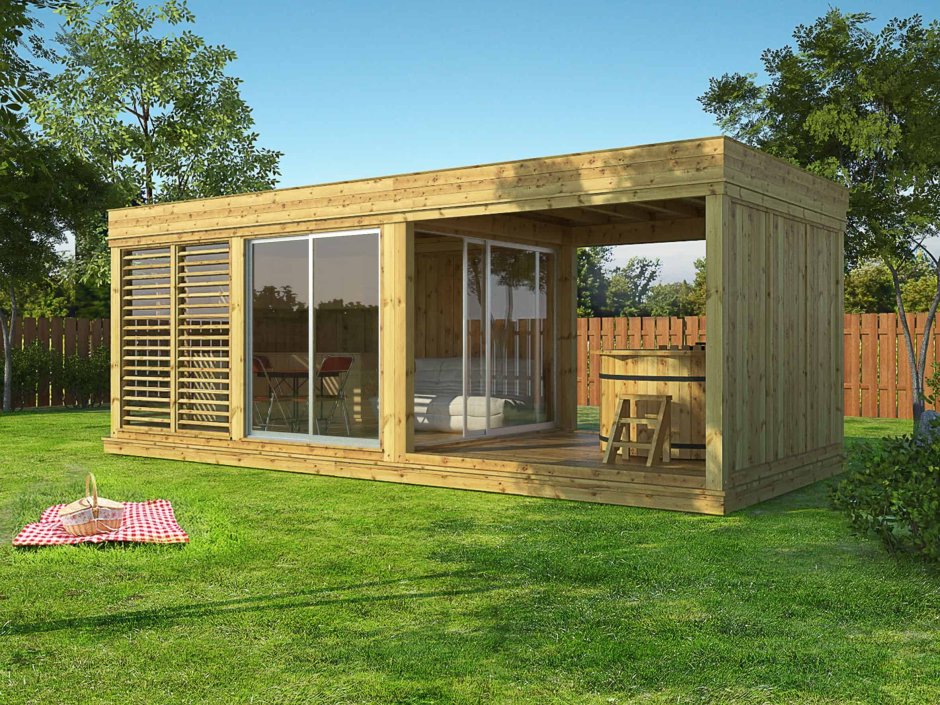 Фазенда беседка с мангалом