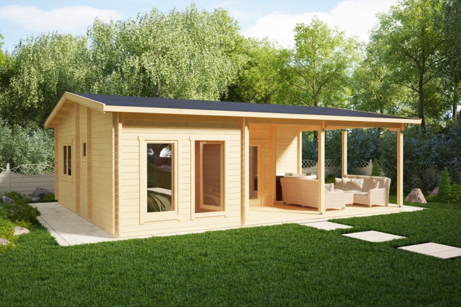 Летний дачный домик