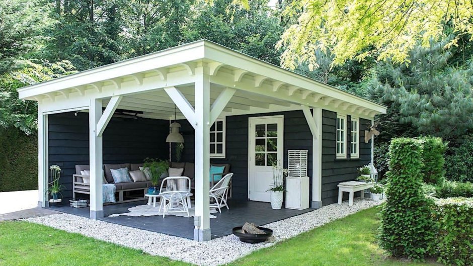 Летняя веранда на даче