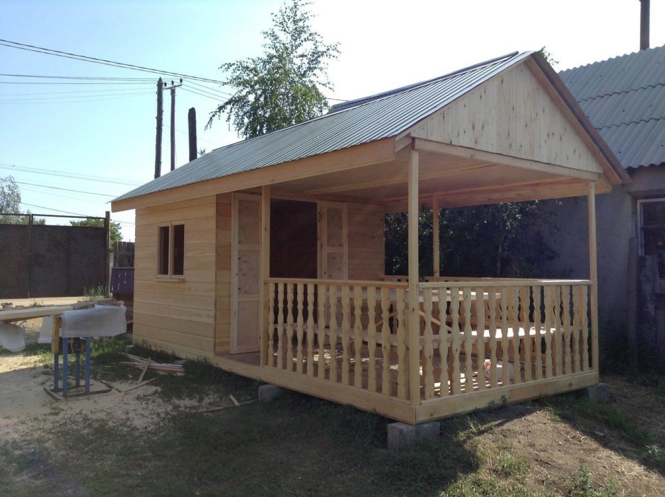 Пергола деревянная белая