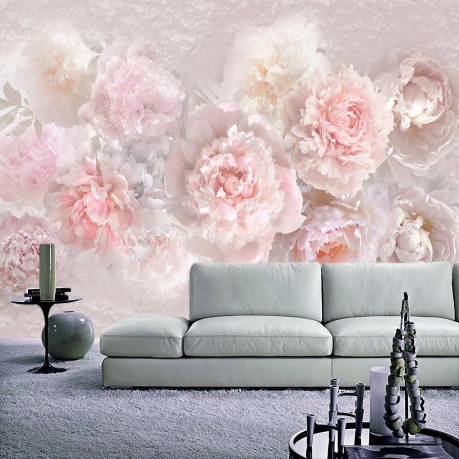 Фотообои пионы