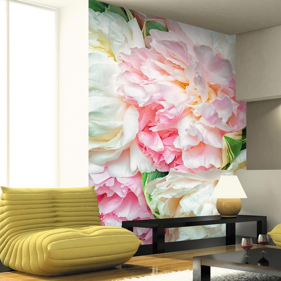 Фотообои пионы