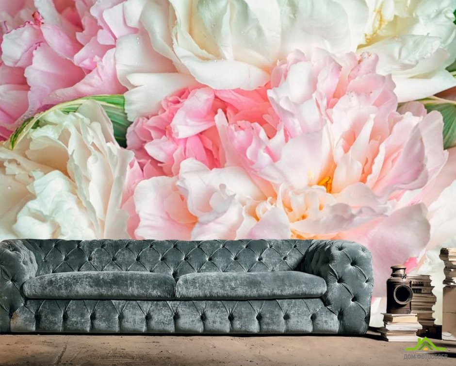 Марат Башарова фотообои пионы