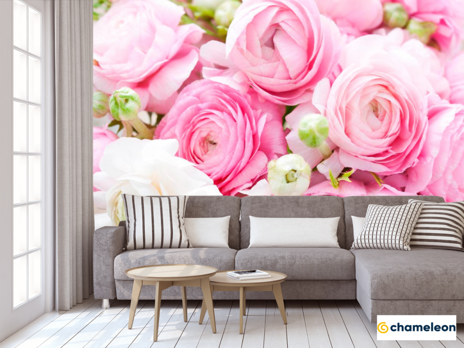 Фотообои пионы