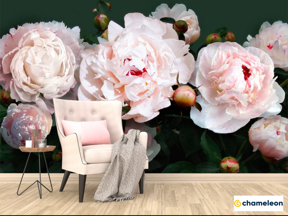 СИТИАРТ фотообои пион