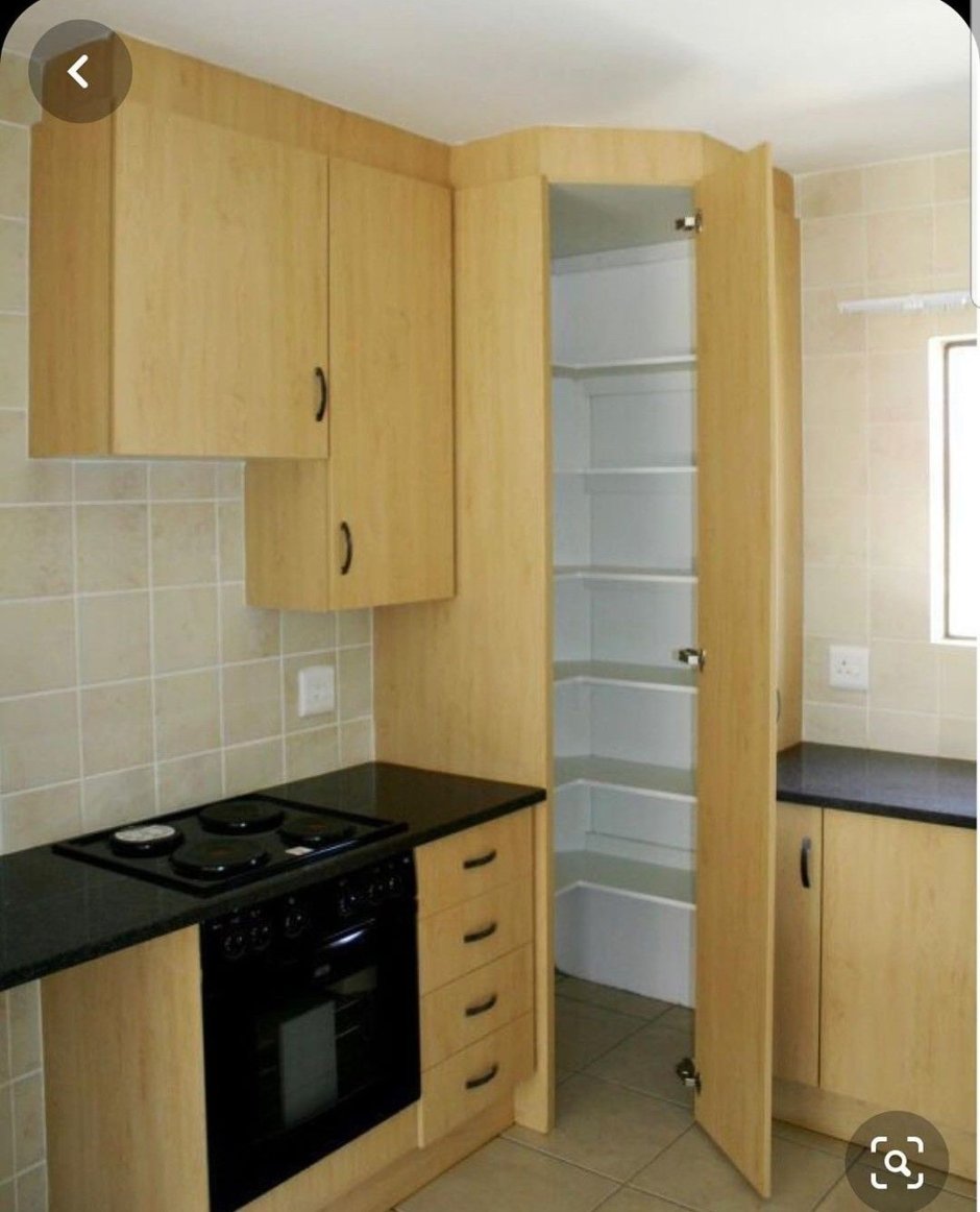 Встроенные кухонные шкафы