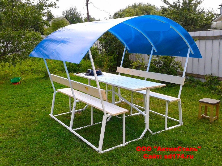 Беседка из полипропилена