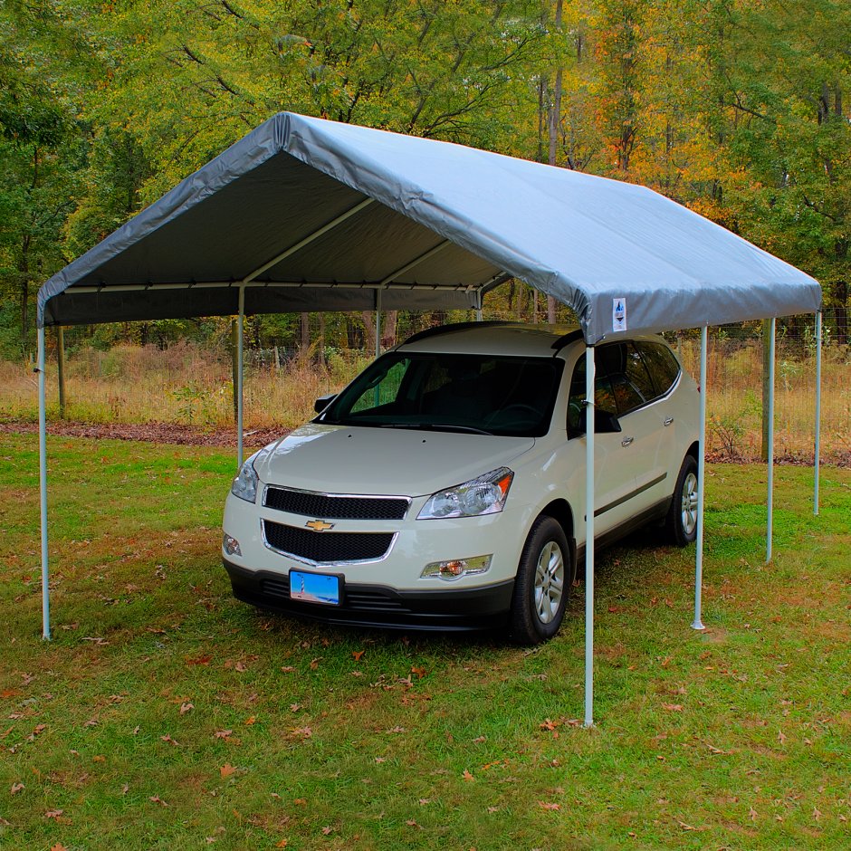 Временный навес для авто