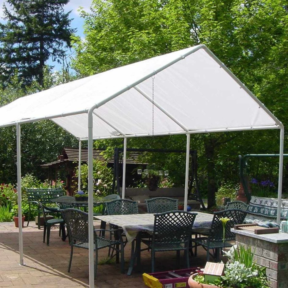 Шатер из полипропиленовых труб