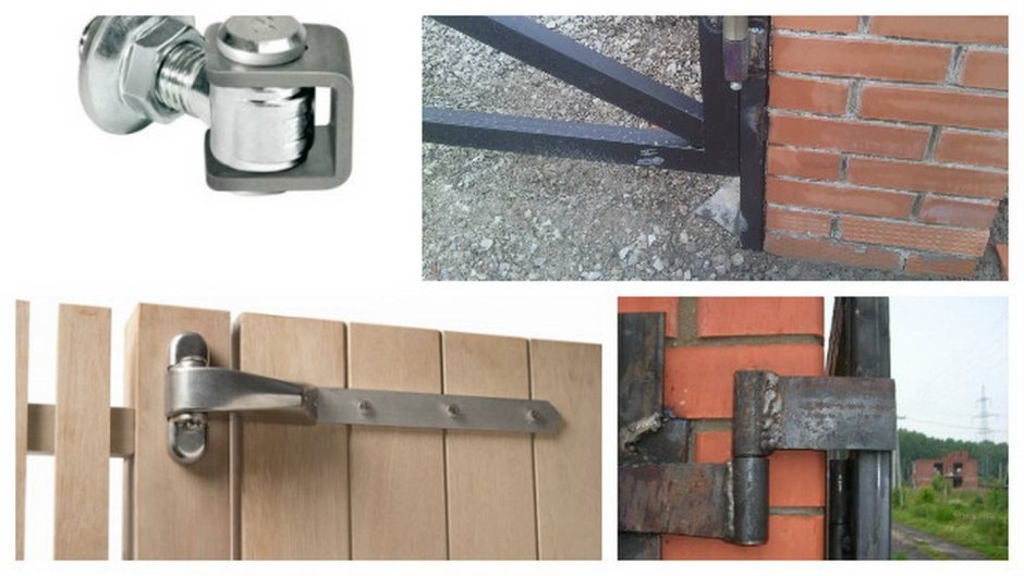 Петли для ворот распашных на 180 градусов