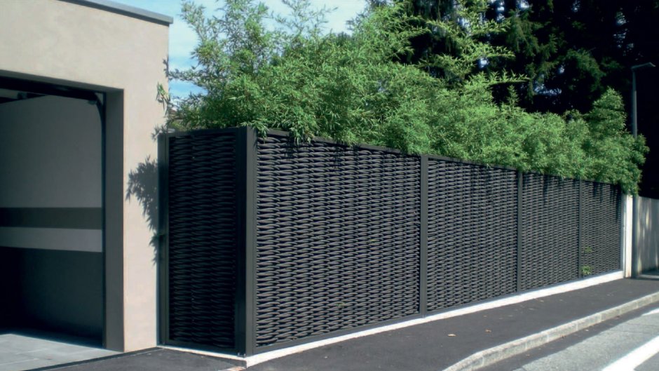 Забор из стеклопластика