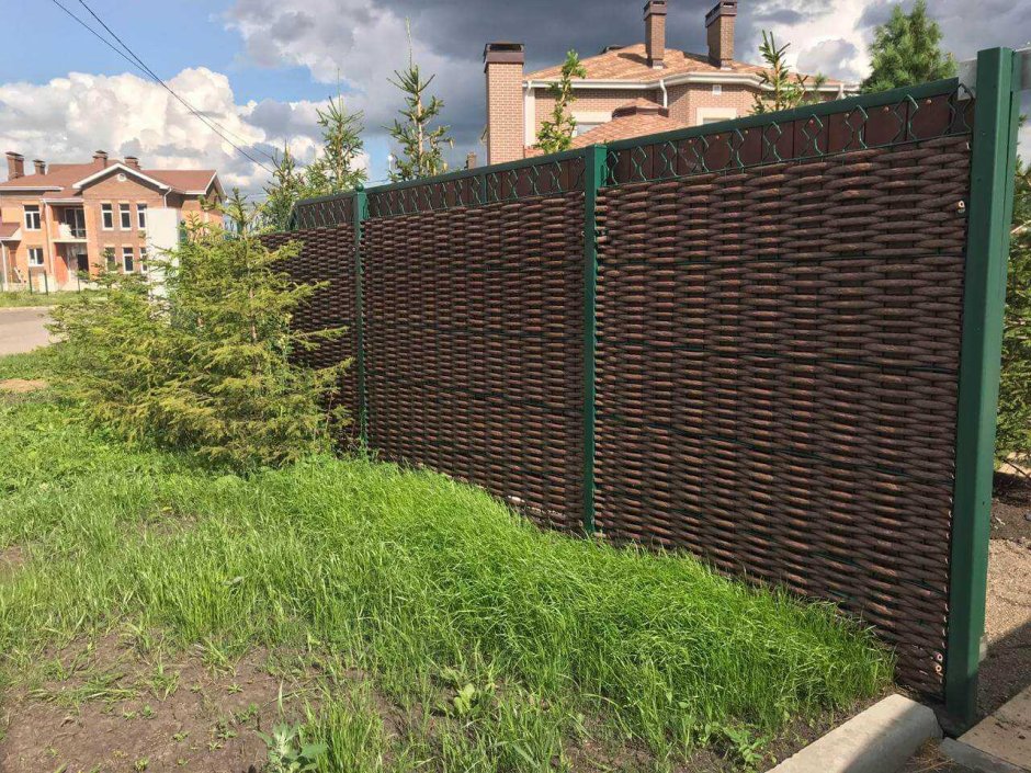 Оригинальный забор