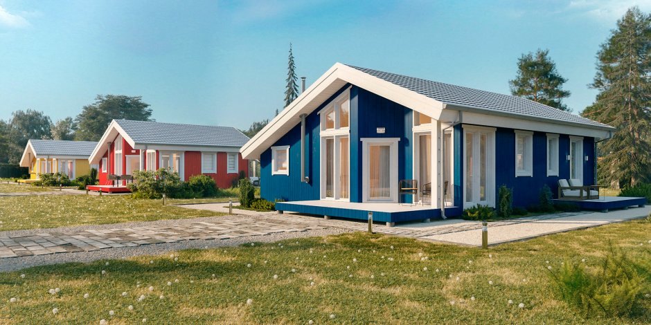 Модульные дома в скандинавском стиле