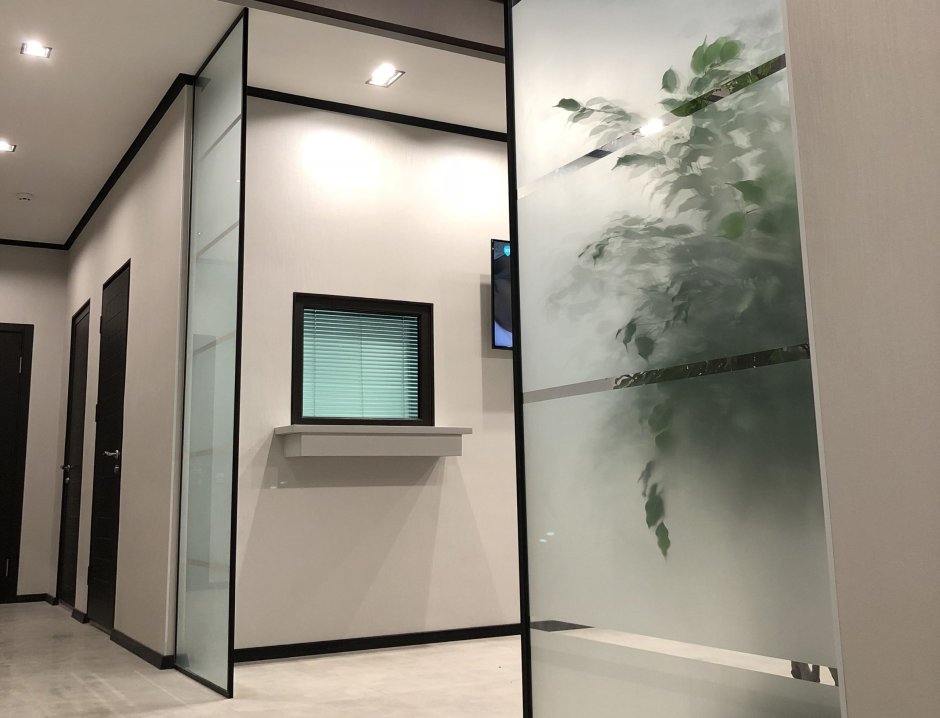 Растения за стеклом