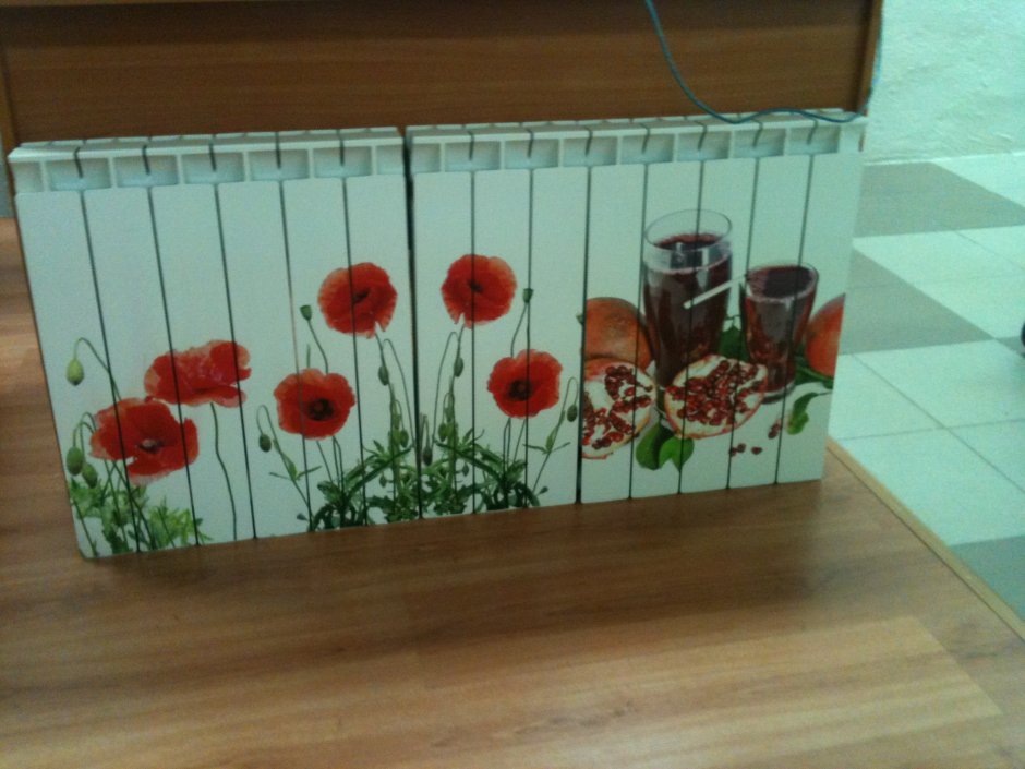 Скрытие радиатора отопления